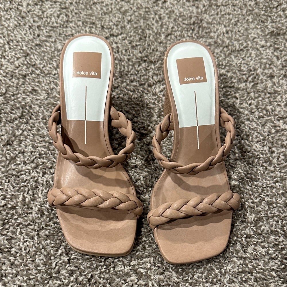 Dolce Vita Women's Brown Braided Sandals